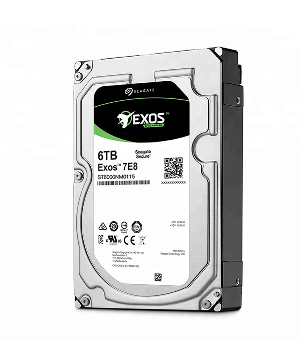 6TB Exos SATA 3.5″ Internal Hard Disk Drive-Seagate