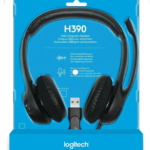 LOGITECH USB HEADSET H390 with noise canceling